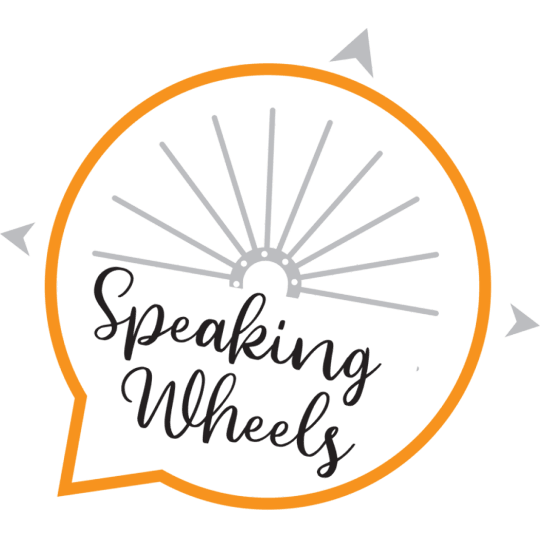 Speaking Wheels logo